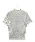 ISSEY MIYAKE MEN (イッセイミヤケメン) シワ加工半袖カットソー ホワイト サイズ:3：6000円