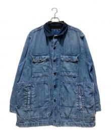 G-STAR RAW（ジースターロゥ）の古着「襟切替デニム チョアジャケット」｜インディゴ