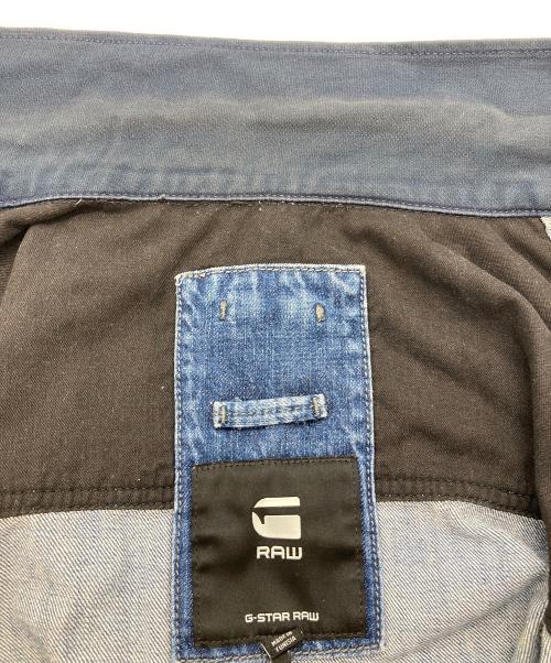 G-STAR RAW（ジースターロゥ）G-STAR RAW (ジースターロゥ) 襟切替デニム チョアジャケット インディゴ サイズ:XXLの古着・服飾アイテム