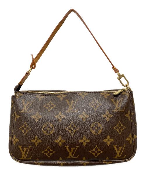 LOUIS VUITTON（ルイ ヴィトン）LOUIS VUITTON (ルイ ヴィトン) ポシェット・アクセソワールモノグラム / ハンドバッグ ブラウン サイズ:OneSizeの古着・服飾アイテム