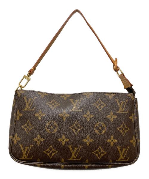 LOUIS VUITTON（ルイ ヴィトン）LOUIS VUITTON (ルイ ヴィトン) ポシェット・アクセソワールモノグラム / ハンドバッグ ブラウン サイズ:OneSizeの古着・服飾アイテム