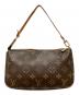 LOUIS VUITTON（ルイ ヴィトン）の古着「ポシェット・アクセソワールモノグラム / ハンドバッグ」｜ブラウン