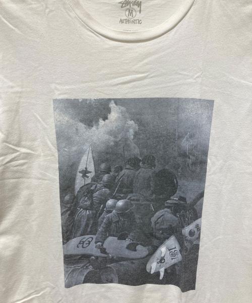stussy（ステューシー）stussy (ステューシー) Fergadelic プリントTシャツ ホワイト サイズ:Mの古着・服飾アイテム