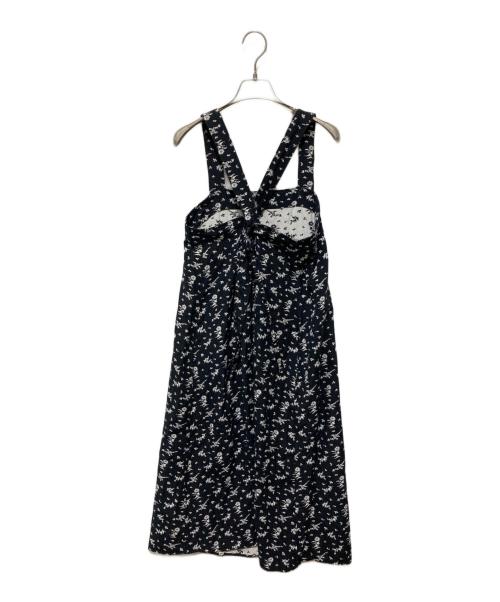 Engineered Garments（エンジニアド ガーメンツ）Engineered Garments (エンジニアド ガーメンツ) 花柄キャミソールワンピース ブラック サイズ:3の古着・服飾アイテム