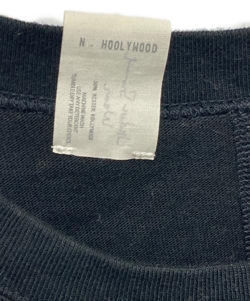 N.HOOLYWOOD（エヌ ハリウッド）N.HOOLYWOOD (エヌ ハリウッド) ノースリーブカットソー ブラック サイズ:40の古着・服飾アイテム