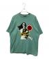 Hysteric Glamour（ヒステリックグラマー）の古着「RUNNIN' AWAY Tシャツ」｜グリーン