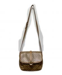 CELINE（セリーヌ）の古着「マカダム柄ショルダーバッグ」｜ベージュ