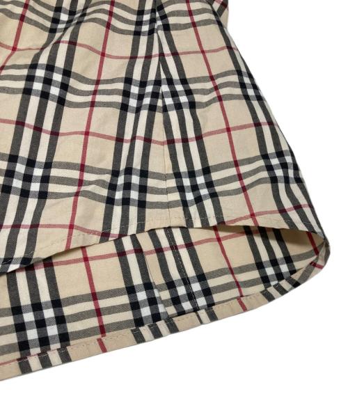 BURBERRY LONDON（バーバリーロンドン）BURBERRY LONDON (バーバリーロンドン) ノバチェックシャツ ベージュ サイズ:13の古着・服飾アイテム