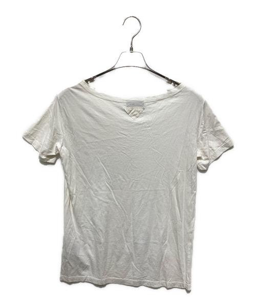 PRADA（プラダ）PRADA (プラダ) パッチTシャツ ブラック サイズ:Mの古着・服飾アイテム
