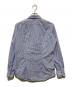 Paul Smith (ポールスミス) アーティストストライプエンブロイダリーシャツ / ARTIST STRIPE EMBROIDERY SHIRT ブルー×ホワイト サイズ:L：10000円