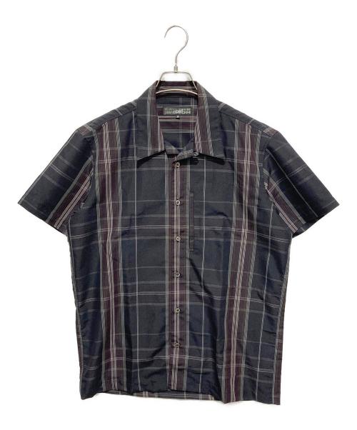 GAULTIER HOMME objet（ゴルチエオムオブジェ）GAULTIER HOMME objet (ゴルチエオムオブジェ) 半袖チェックシャツ マルチカラー サイズ:48の古着・服飾アイテム