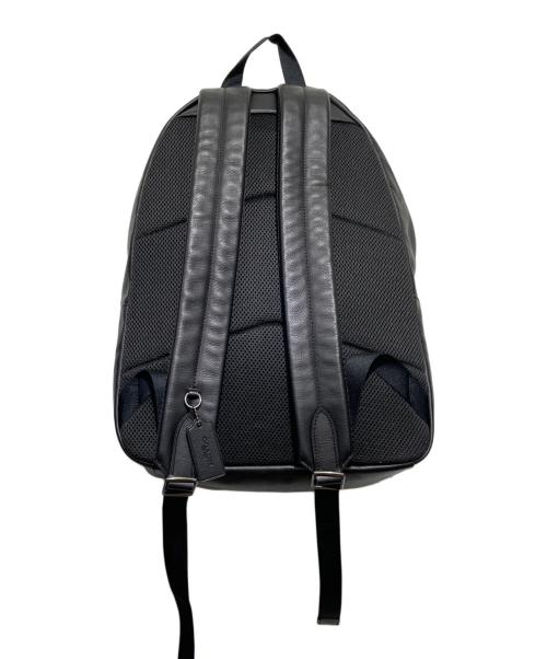 COACH（コーチ）COACH (コーチ) レザー バックパック ブラックの古着・服飾アイテム