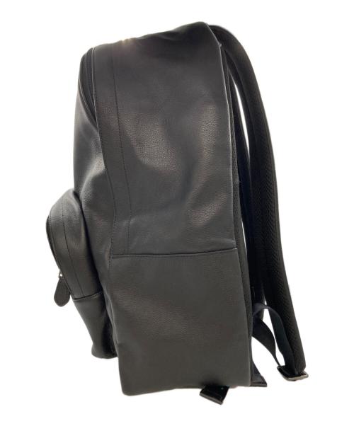 COACH（コーチ）COACH (コーチ) レザー バックパック ブラックの古着・服飾アイテム