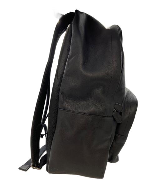 COACH（コーチ）COACH (コーチ) レザー バックパック ブラックの古着・服飾アイテム