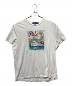 POLO RALPH LAURENポロ・ラルフローレン）の古着「フィッシングツアーズプリントTシャツ」｜ホワイト