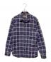 BURBERRY（バーバリー）の古着「アレクサンダーチェックシャツ」｜ネイビー