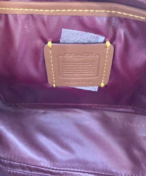 COACH（コーチ）COACH (コーチ) ジュリエンヌ コスメティック ケース ベージュの古着・服飾アイテム