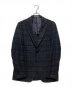 EDIFICE×RING JACKETエディフィス×リングジャケット）の古着「段返り3Bウール テーラードジャケット」｜グレー
