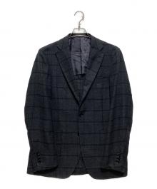 EDIFICE×RING JACKET（エディフィス×リングジャケット）の古着「段返り3Bウール テーラードジャケット」｜グレー