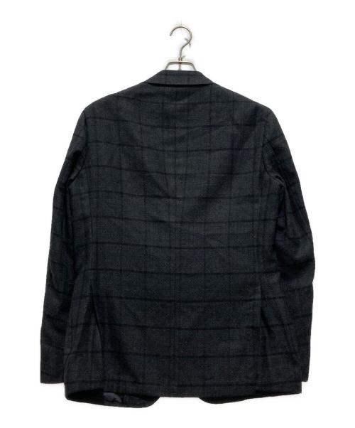 EDIFICE（エディフィス）EDIFICE (エディフィス) RING JACKET (リングジャケット) 段返り3Bウール テーラードジャケット グレー サイズ:46の古着・服飾アイテム