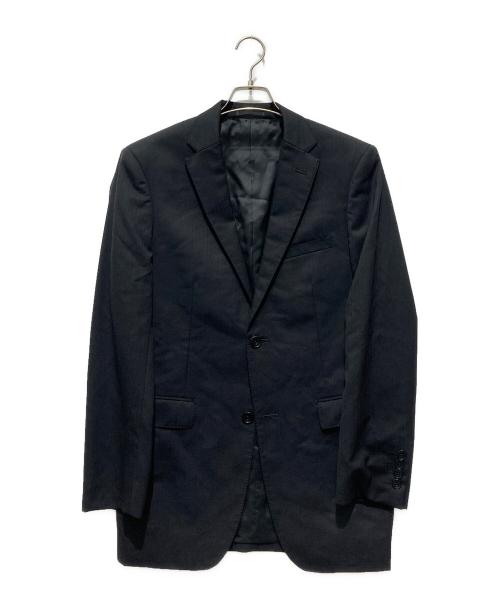 BURBERRY BLACK LABEL（バーバリーブラックレーベル）BURBERRY BLACK LABEL (バーバリーブラックレーベル) セットアップスーツ / TASMANIA WOOL Super 110s ブラック サイズ:40Rの古着・服飾アイテム