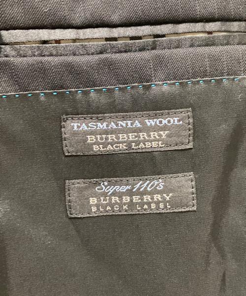 BURBERRY BLACK LABEL（バーバリーブラックレーベル）BURBERRY BLACK LABEL (バーバリーブラックレーベル) セットアップスーツ / TASMANIA WOOL Super 110s ブラック サイズ:40Rの古着・服飾アイテム