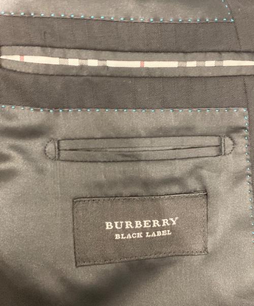 BURBERRY BLACK LABEL（バーバリーブラックレーベル）BURBERRY BLACK LABEL (バーバリーブラックレーベル) セットアップスーツ / TASMANIA WOOL Super 110s ブラック サイズ:40Rの古着・服飾アイテム