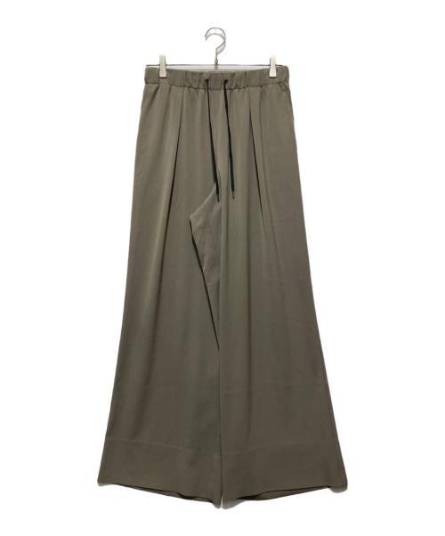BALLSEY（ボールジィ）BALLSEY (ボールジィ) 2-wayストレッチ イージーセミワイドパンツ ベージュ サイズ:36の古着・服飾アイテム