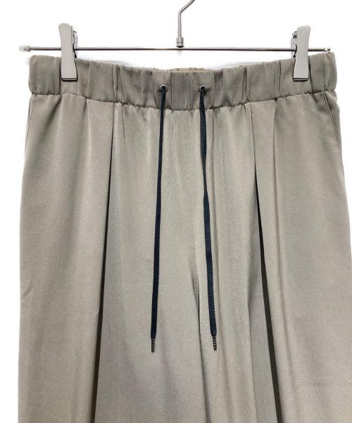 BALLSEY（ボールジィ）BALLSEY (ボールジィ) 2-wayストレッチ イージーセミワイドパンツ ベージュ サイズ:36の古着・服飾アイテム