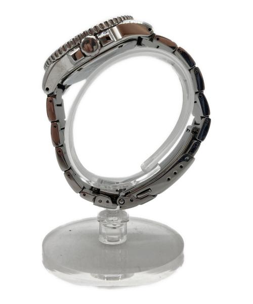 SEIKO（セイコー）SEIKO (セイコー) プロスペック ダイバーソーラーウォッチ ブラック×シルバー サイズ:OneSizeの古着・服飾アイテム