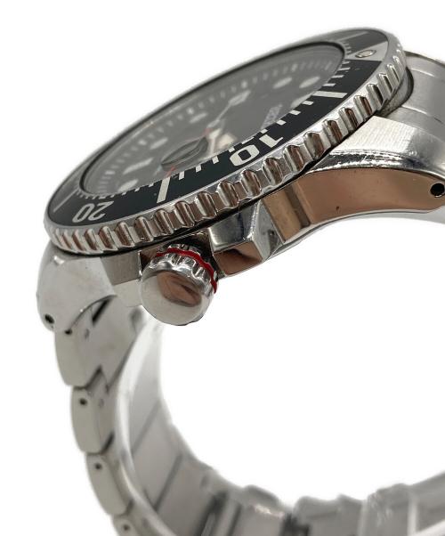 SEIKO（セイコー）SEIKO (セイコー) プロスペック ダイバーソーラーウォッチ ブラック×シルバー サイズ:OneSizeの古着・服飾アイテム