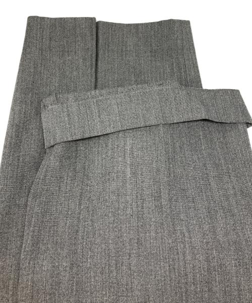 LOUIS VUITTON（ルイ ヴィトン）LOUIS VUITTON (ルイ ヴィトン) ドローコードベルトプリーツロングパンツ グレー サイズ:44の古着・服飾アイテム