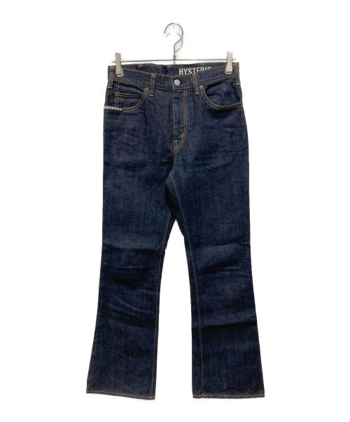 Hysteric Glamour（ヒステリックグラマー）Hysteric Glamour (ヒステリックグラマー) スタッズフレアデニム インディゴ サイズ:30の古着・服飾アイテム