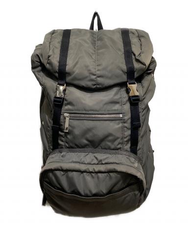 agnes b. アニエスベー バックパック リュック ナイロン カーキ 中古・古着通販】agnes b voyage (アニエスベーボヤージュ) ナイロン