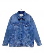Calvin Klein Jeansカルバンクラインジーンズ）の古着「デニムジャケット」｜ブルー