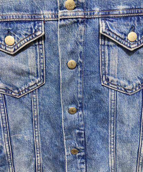Calvin Klein Jeans（カルバンクラインジーンズ）Calvin Klein Jeans (カルバンクラインジーンズ) デニムジャケット ブルー サイズ:XXSの古着・服飾アイテム