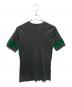 DRIES VAN NOTEN (ドリスヴァンノッテン) ライカ期袖ベロアデザインカットソー グレー サイズ:S：6000円