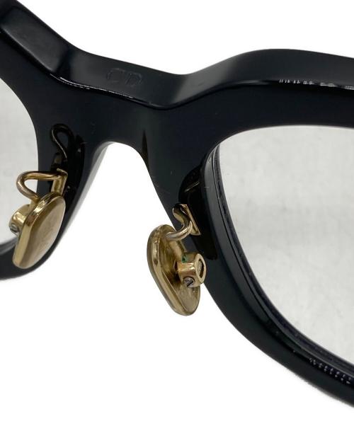 Christian Dior（クリスチャン ディオール）Christian Dior (クリスチャン ディオール) レクタンギュラー ブラック サイズ:52□20の古着・服飾アイテム