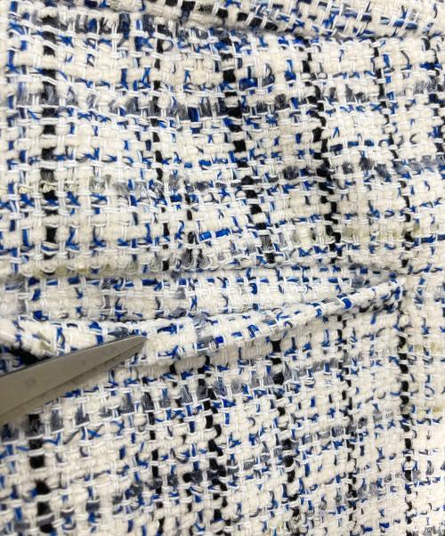 theory luxe（セオリーリュクス）theory luxe (セオリーリュクス) Crevon Enok ツイードパンツ アイボリー サイズ:42の古着・服飾アイテム