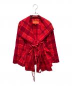 Vivienne Westwood RED LABELヴィヴィアンウエストウッドレッドレーベル）の古着「タータンチェック柄ジャケット」｜レッド