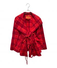 Vivienne Westwood RED LABEL（ヴィヴィアンウエストウッドレッドレーベル）の古着「タータンチェック柄ジャケット」｜レッド