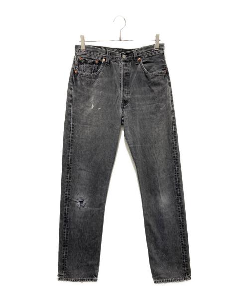 LEVI'S（リーバイス）LEVI'S (リーバイス) 501後染めブラックデニムパンツ ブラック サイズ:W32の古着・服飾アイテム