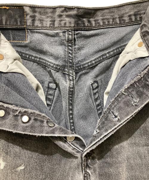 LEVI'S（リーバイス）LEVI'S (リーバイス) 501後染めブラックデニムパンツ ブラック サイズ:W32の古着・服飾アイテム
