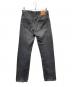 LEVI'S (リーバイス) 501後染めブラックデニムパンツ ブラック サイズ:W32：10000円