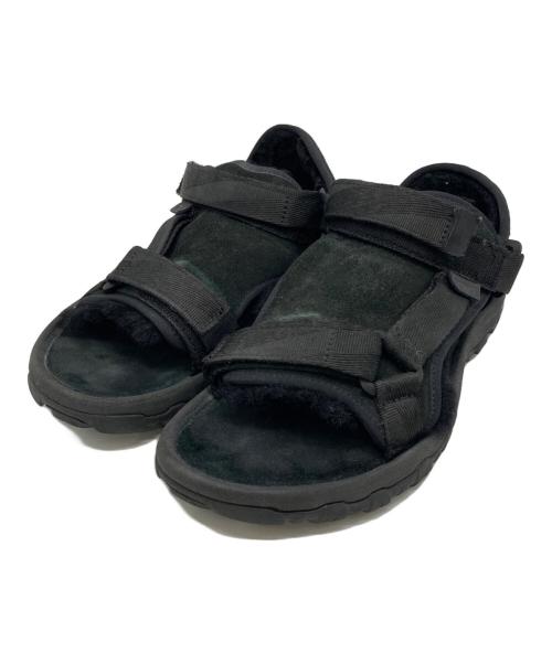 TEVA（テバ）TEVA (テバ) UGG (アグ) コラボスポーツムートンサンダル ブラック サイズ:24cmの古着・服飾アイテム