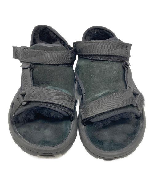 TEVA（テバ）TEVA (テバ) UGG (アグ) コラボスポーツムートンサンダル ブラック サイズ:24cmの古着・服飾アイテム