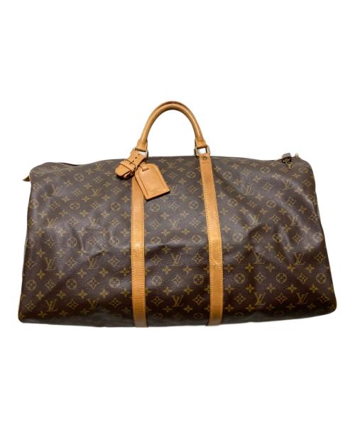 LOUIS VUITTON（ルイ ヴィトン）LOUIS VUITTON (ルイ ヴィトン) トラベルバッグ ブラウンの古着・服飾アイテム