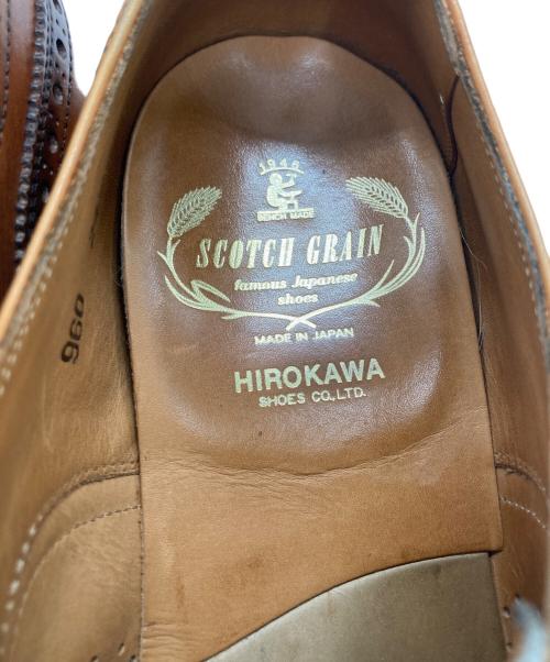 SCOTCH GRAIN（スコッチグレイン）SCOTCH GRAIN (スコッチグレイン) インペリアルIII レザーシューズ ブラウン サイズ:24 1/2 EEEの古着・服飾アイテム