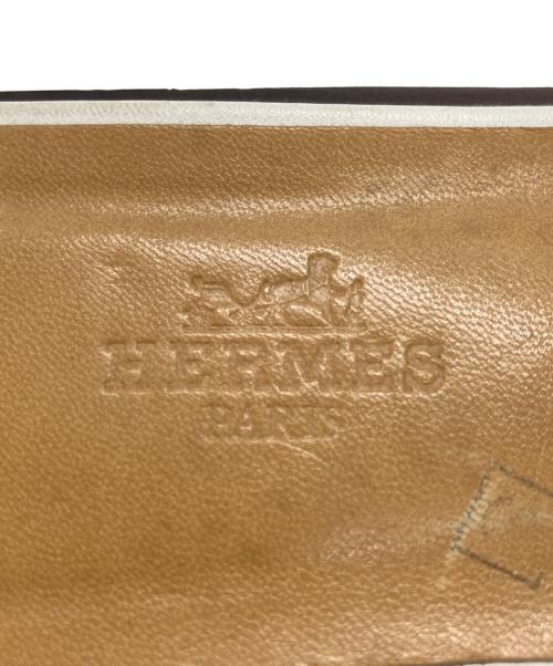 HERMES（エルメス）HERMES (エルメス) ケリー金具 サンダル ホワイト サイズ:36の古着・服飾アイテム
