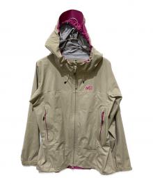 MILLET（ミレー）の古着「ティフォン50000ストレッチ ジャケット」｜カーキ